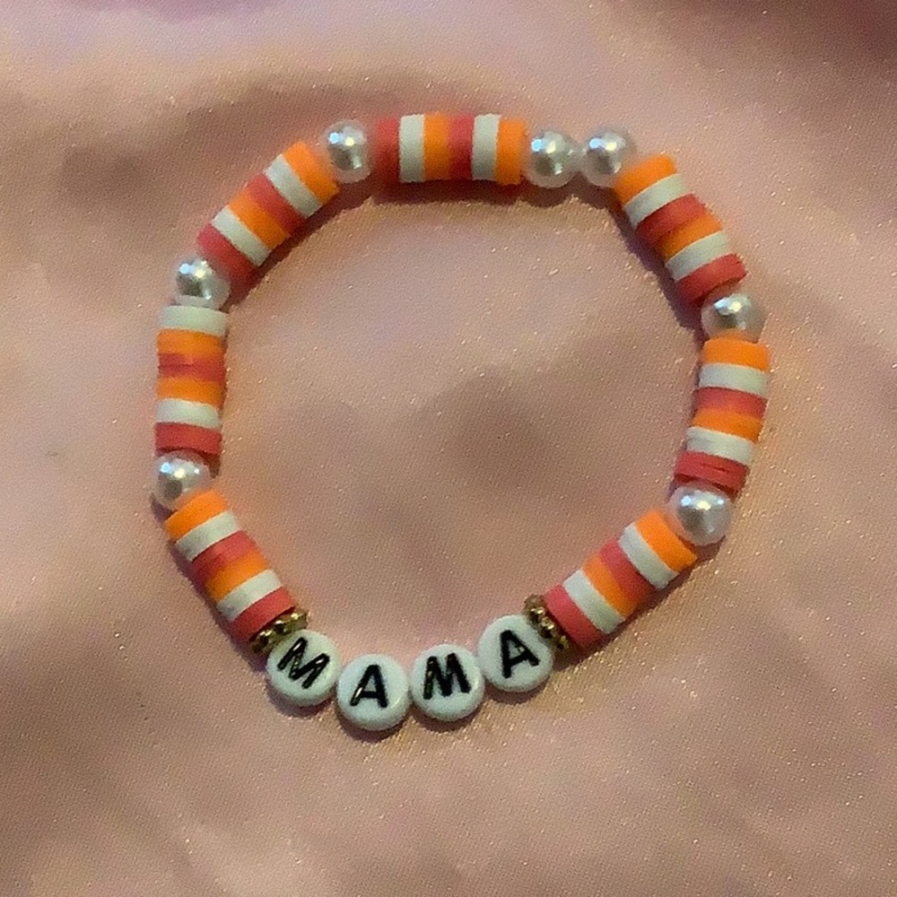 Mommy and me matching bracelet set